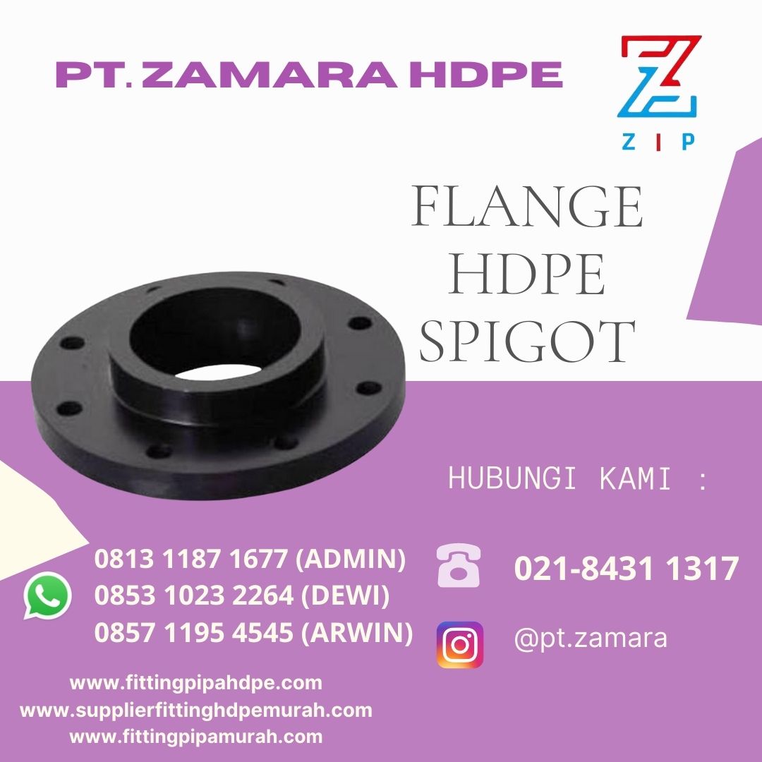 Flange hdpe spigot