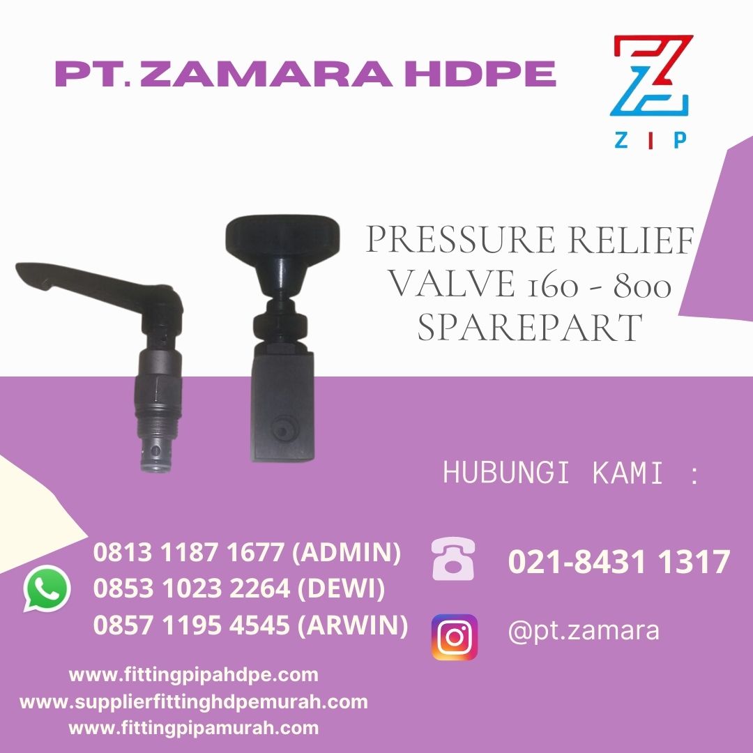 Pressure Relief Valve 160-800 Sparepart