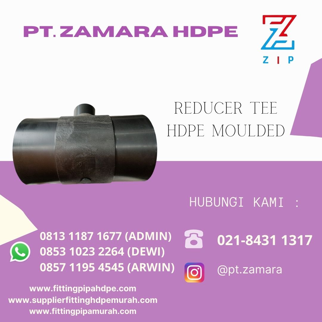 Reducer Tee HDPE Moulded